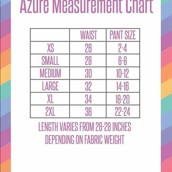 3/$30 LULAROE Azure patterned skirt SZ L BNWT. - Picture 3 of 3